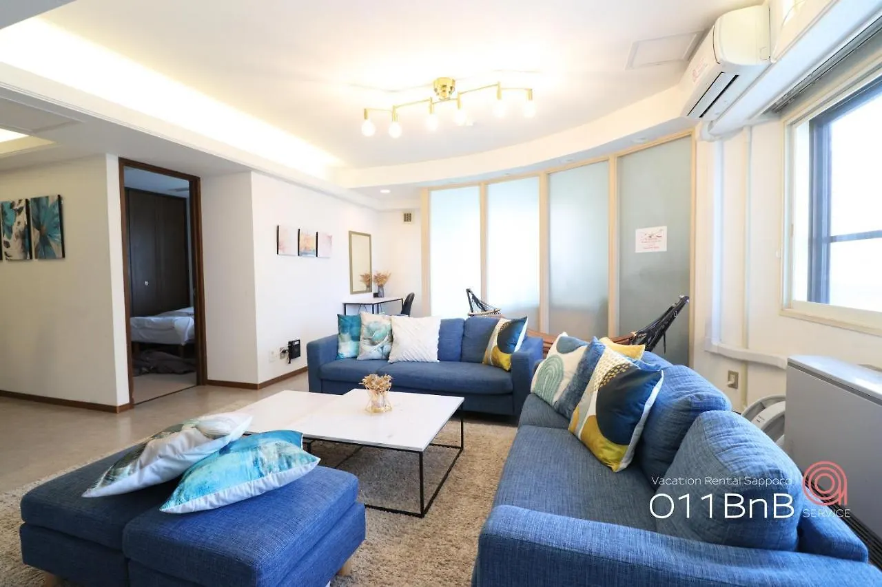 Nk Bld3F Sapporo 3Ldk 3Br 1 Floor 1 Room Minamijuichijo Apartment