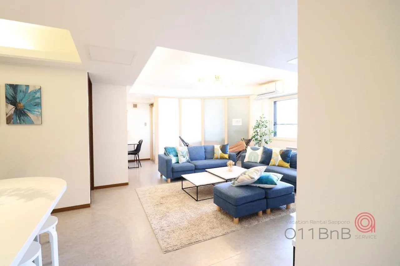 Apartment Nk Bld3F Sapporo 3Ldk 3Br 1 Floor 1 Room Minamijuichijo Japan