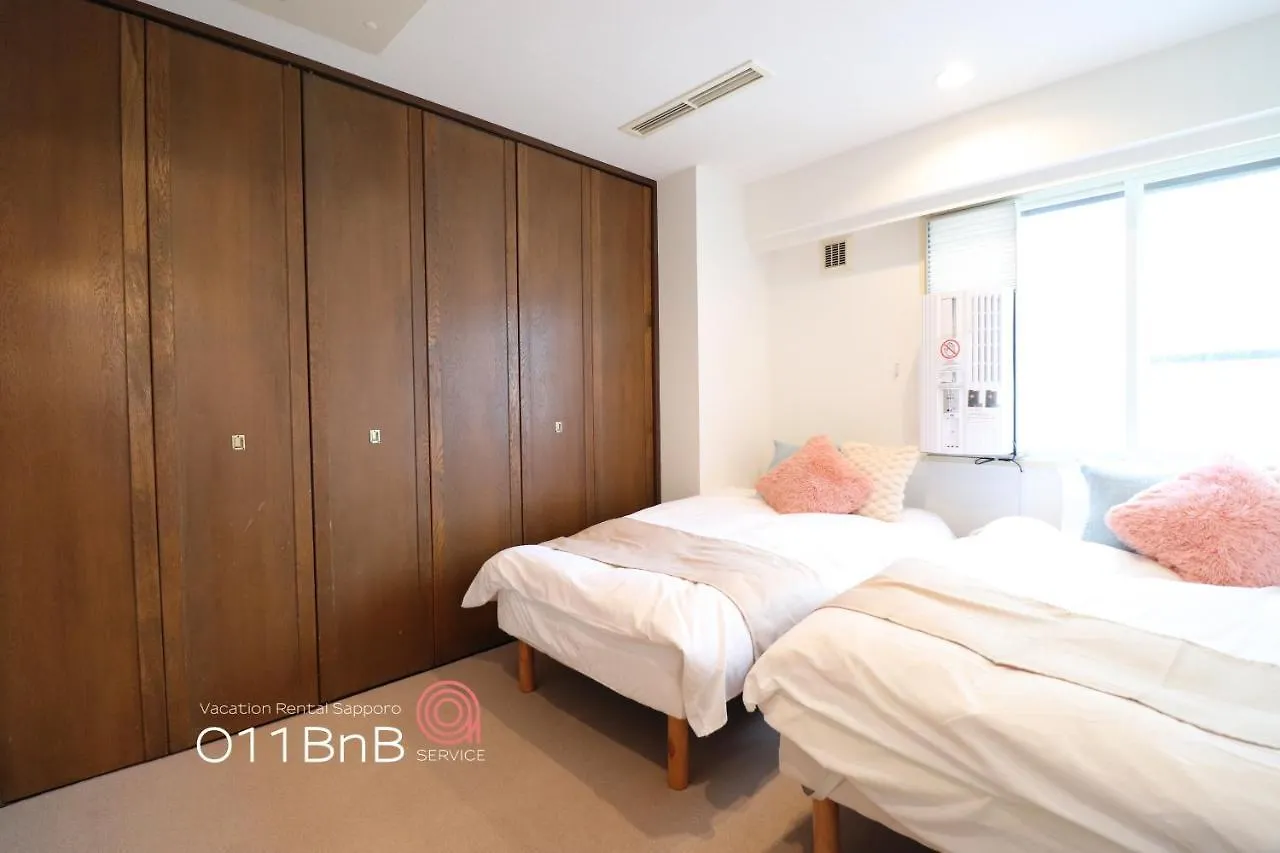 Apartment Nk Bld3F Sapporo 3Ldk 3Br 1 Floor 1 Room Minamijuichijo