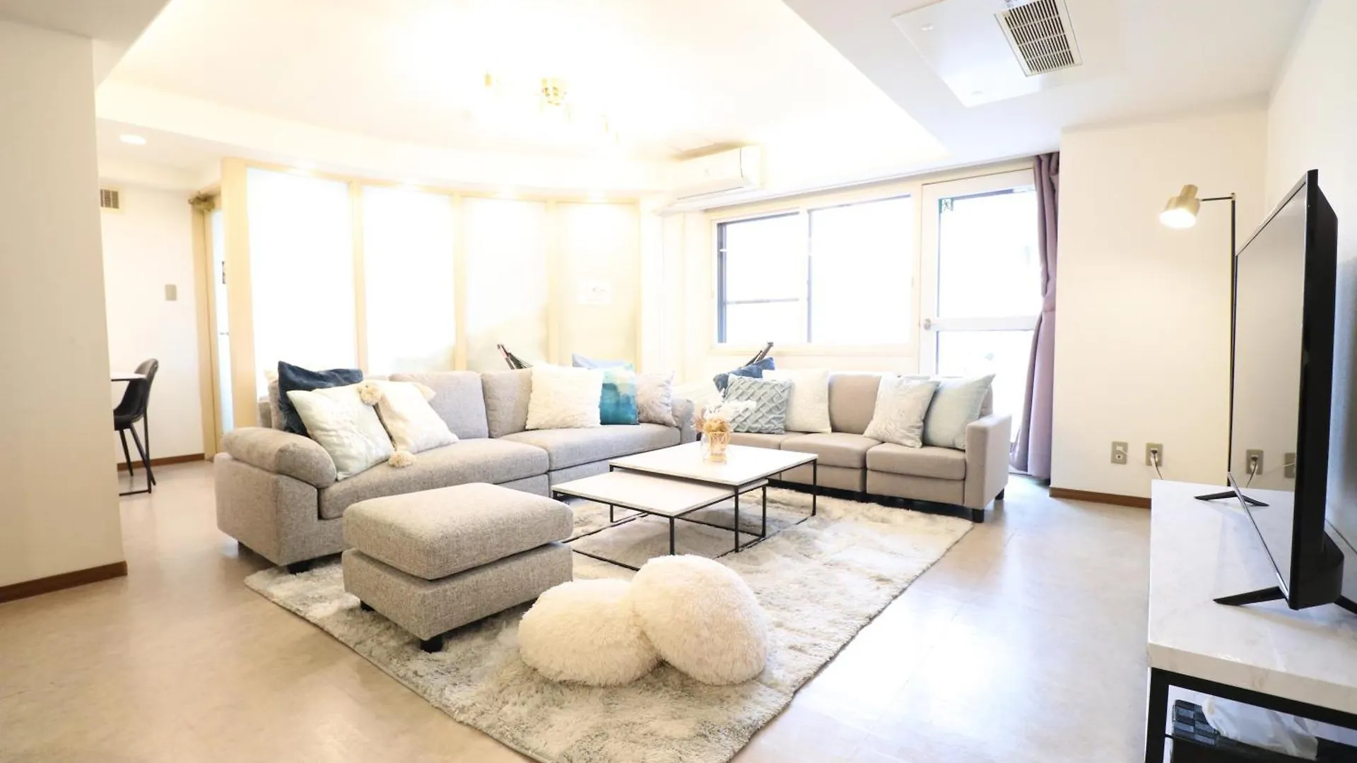 Apartment Nk Bld3F Sapporo 3Ldk 3Br 1 Floor 1 Room Minamijuichijo